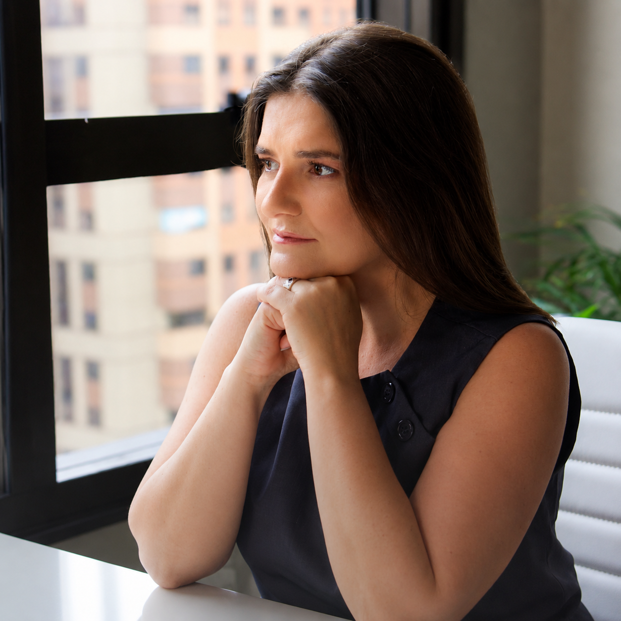 Tania Tamanini em atendimento de gestão financeira